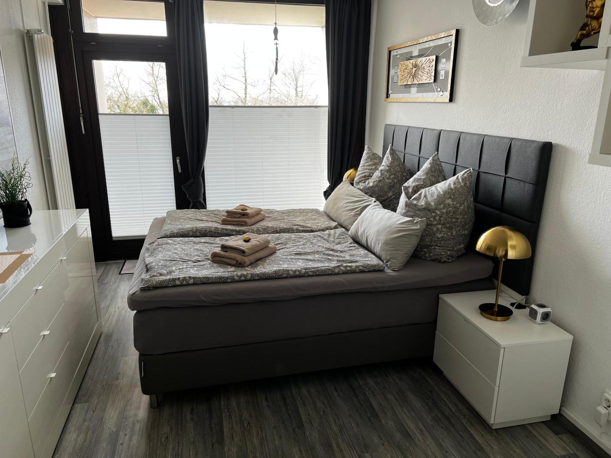 Kleine Moewe, Exklusives Ein Zimmer Apartment Mit Sauna Im Haus Wunstorf Eksteriør bilde